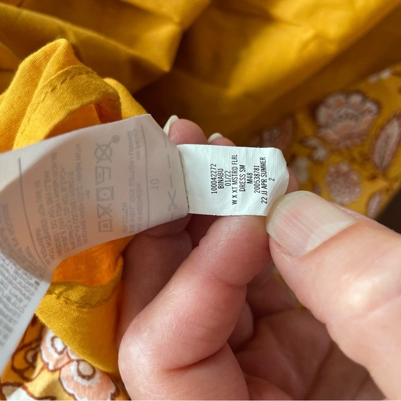 Janie & Jack Dress size 10. Gold. Summer. - Picture 8 of 9